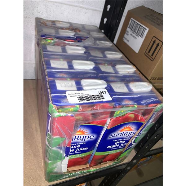 Sunripe Apple Juice case lot of 11 x 1L