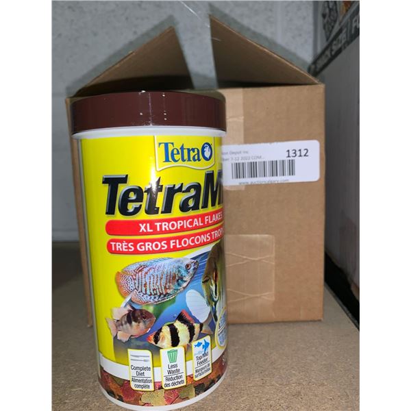 Tetra Tropical Fish Flakes Case lot of 6 x 80g