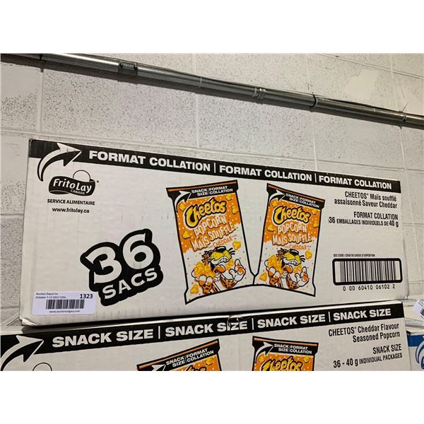 Cheetos Popcorn Case lot of 36x 40g