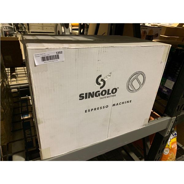 Singolo Espresso Machine new in box