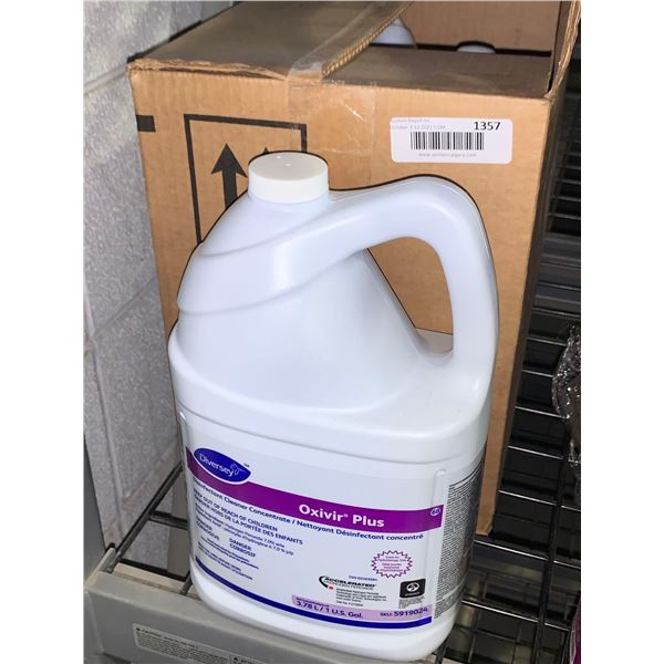Case lot of diversey disinfectant cleanser 4 x 3.89L