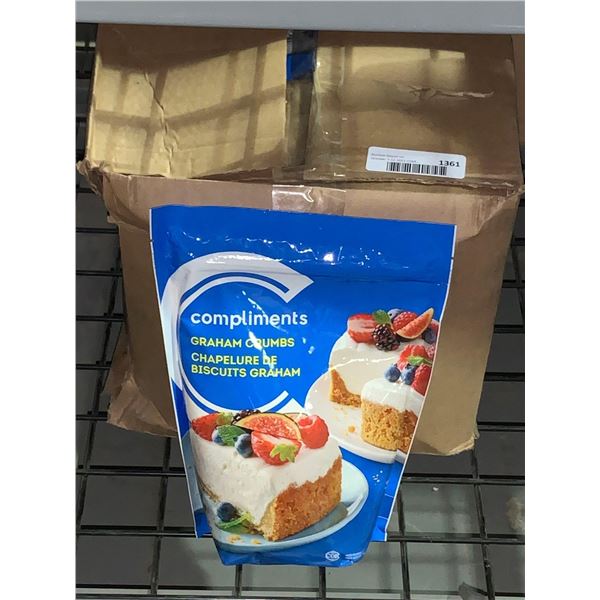 Compliments Graham Crumbs Case lot of 12