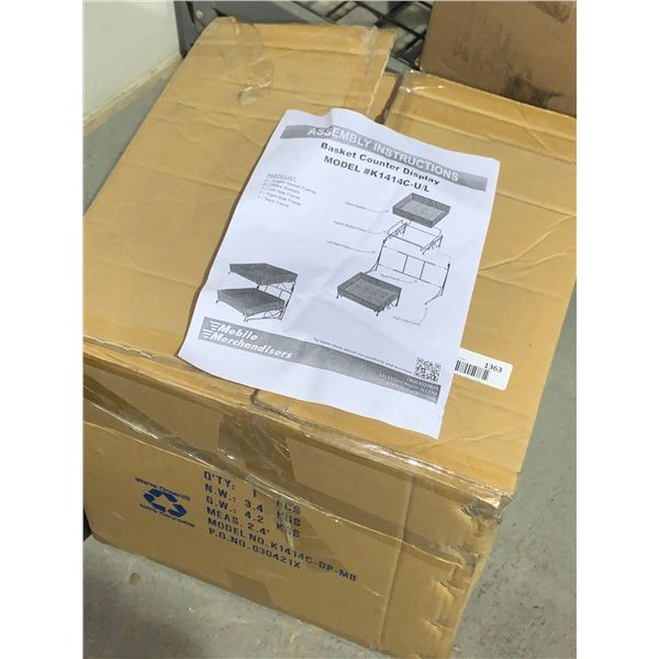 NEW Wicker Display Counter top Unit