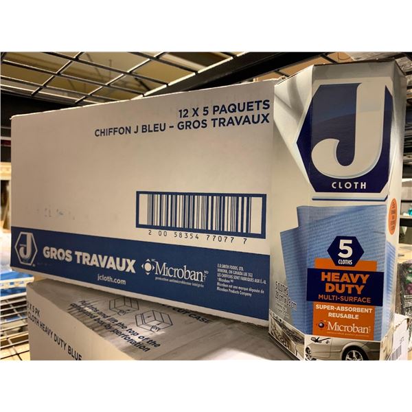 J Cloths Case lot of 12 x 5