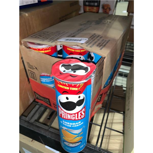 Pringles Cheddar & Sourcream Case lot of 14  x 156g