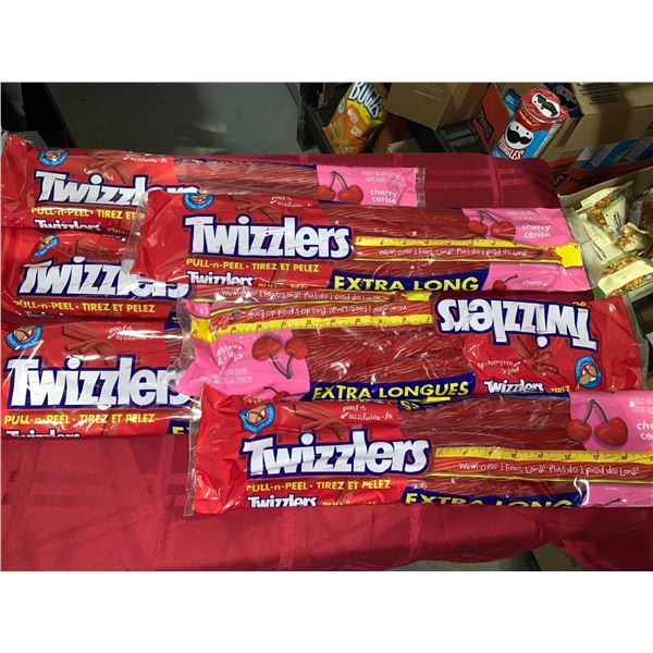 Twizzlers Cherry extra long Lot of 6 x 650g