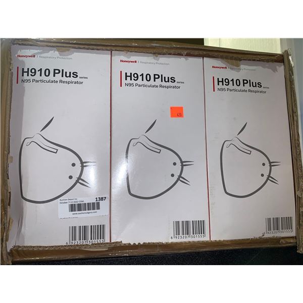 Honeywell N95 Masks Lot of 3 x 50