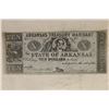 Image 1 : 1864 STATE OF ARKANSAS $10 TREASURY WARRANT