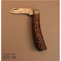 Antique IXL folding knife by George Wostenholm,  Sheffield, England, and so marked, approx. 5”  over