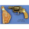 Image 2 : SMITH & WESSON Model 36, #J651884, .38 Spl., 2"  barrel, blued finish, checkered walnut medallion  g