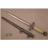 Image 1 : Nazi Army dagger and scabbard, approx. 17”  overall, in very good condition showing the spread  eagl
