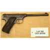 Image 1 : COLT pre-Woodsman, #29043, .22 LR, 6.5” barrel,  re-blued finish, windage adjustable sights,  checke
