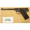 Image 2 : COLT pre-Woodsman, #29043, .22 LR, 6.5” barrel,  re-blued finish, windage adjustable sights,  checke