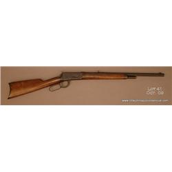 Winchester Model 1894 lever action rifle, 25-35  WCF cal., take down, octagon barrel cut-down to  21