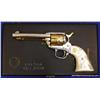 Image 1 : Colt Single Action Frontier Scout Commemorative  revolver, The Lawman Series-Pat Garrett, nickel  an