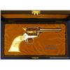 Image 2 : Colt Single Action Frontier Scout Commemorative  revolver, The Lawman Series-Pat Garrett, nickel  an