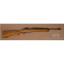 RUGER Mini-14, #188-66081, .223 cal., blued  finish, 18" barrel, smooth walnut stock.  Rifle is  in 