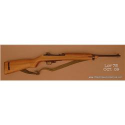 UNIVERSAL M-1 Carbine, #75166, .30 Carbine, blued  finish, adjustable sights, plain hardwood stock, 