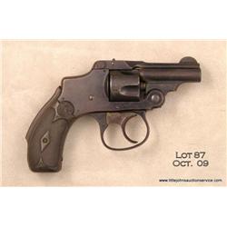 SMITH & WESSON Safety Hammerless “Lemon Squeezer”,  #214006, .32 cal., 2” barrel, blued finish,  che