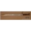 Image 1 : Mauser bayonet, 14.5” blade, blade marked  “Weyersberg Kirschbaum & Solingen” in good  condition.  E