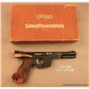 Image 1 : WALTHER OSP, #00997, .22 Short, 4.5” barrel with  barrel weight, checkered walnut target grips with 
