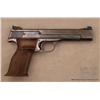 Image 2 : SMITH & WESSON Model 41, # 71980, .22 LR., 5.5”  barrel, blued finish, adjustable sights, checkered 