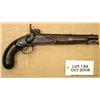 Image 1 : S. North U.S. military single shot pistol,  converted to “in barrel” percussion from  flintlock, .54