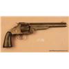 Image 2 : Smith & Wesson Second Model American Single Action  revolver, .44 cal., 8” barrel, smooth wood grips