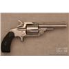 Image 2 : Otis Smith New Model spur trigger revolver, .30  cal., 3” barrel, nickel finish, checkered hard  rub