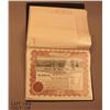 Image 1 : Bonanza lot of old mining documents, letters and  stock certificates including from the Tonopah  Sev