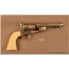 Image 1 : Colt Model 1860 Army conversion, .44 cal., 5-3/4”  cut down barrel, re-nickel finish, later ivory  g