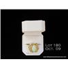 Image 1 : Superb vintage 18 karat yellow gold ladies ring  set with a fine opal center weighing approx. 4.00  