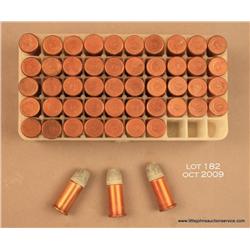 Lot of fifty original Henry .44 cartridges, all in  good to very good condition with 47 showing a “U