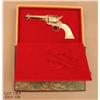Image 1 : Book-style cased, engraved and ornamented U.S.  Historical Society Single Action revolver  presented