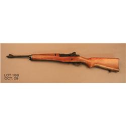 Ruger Mini 14, # 180-43374, .223 cal., blued  finish, adjustable sights, smooth walnut stock  with l