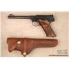 Image 1 : Colt 3rd Series Woodsman Target,  # 006509S, .22  cal., 6” round barrel, blued finish, checkered  wo