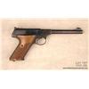 Image 2 : Colt 3rd Series Woodsman Target,  # 006509S, .22  cal., 6” round barrel, blued finish, checkered  wo