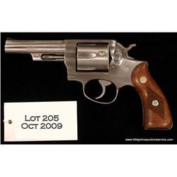 Ruger Speed Six, # 152-32805, .38 Spl., 4" barrel,  stainless finish, fixed sights, diamond checkere
