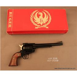 Ruger New Model Blackhawk, # 51-08163, .30  Carbine.,  7.5" barrel, blue finish, adjustable  sights,