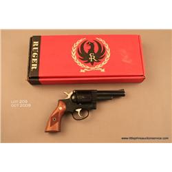 Ruger Police Service Six, # 152-01035, .357 Mag.,   4" barrel, blue finish, fixed sights, diamond  c