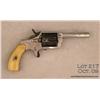 Image 2 : Hopkins and Allen spur trigger revolver, .30 cal.,  3” round barrel, nickel finish, punch dot  engra