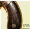Image 4 : Unusual Japanese character-marked bar hammer  single shot antique Allen-type model percussion  pisto