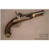 Image 1 : French Military single shot percussion pistol, .70  cal., 8” barrel, #2211.  This gun is in overall 