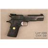 Image 2 : COLT 1911 Commercial Model, # C96307, 45 ACP, 5”  barrel, re-blued finish, adjustable sights,  adjus