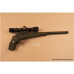 THOMPSON Contender single shot pistol, #171023,  7mm GNR cal., blued finish, 16” barrel with muzzle 