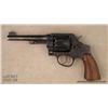 Image 1 : SMITH & WESSON Model 1917 Commercial, # 49369, .45  ACP, 5.5” barrel, blued finish, smooth walnut  g