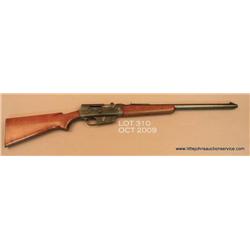 REMINGTON Model 81 Woodmaster, # 23542, .300  Savage, 22” barrel, blued finish, smooth wood  stock. 