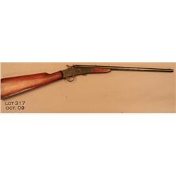 REMINGTON Falling Block No. 6, #S292120, .22  short, 20” barrel, smooth wood stock, flip up tang  si