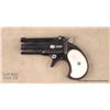 Image 1 : REMINGTON O/U late production type 1  Derringer,#1211, .41 cal, re-blued finish, pearl  grips.  Appr