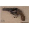 Image 1 : IVER JOHNSON Safety Automatic DA revolver, #44983,  .38 cal., 4.5” barrel, blued finish, hard rubber